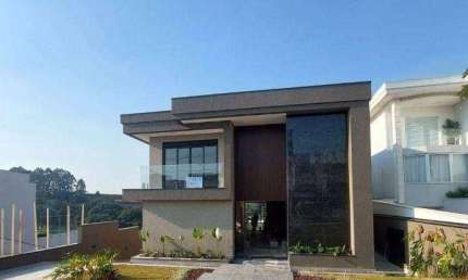 Casa Nova em Alphaville com 4 dormitórios à venda, 570 m² por R$ 6.950.000 - Campos do Conde - Santana de Parnaíba/SP