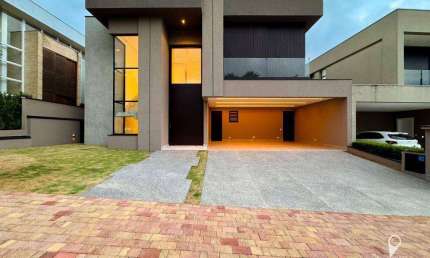 Casa de Luxo à Venda no Condomínio Gênesis 1, Alphaville – 4 Suítes, Piscina e Infraestrutura Completa