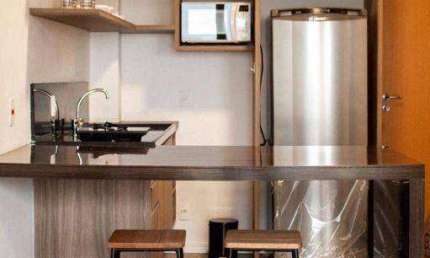 Apartamento com 1 dormitório para alugar, 45 m² por R$ 4.450,00/mês - Tamboré - Santana de Parnaíba/SP
