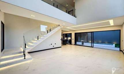 Casa Nova de Alto Padrão em Alphaville– Sofisticação, Tecnologia e Conexão com a Natureza, 4 Suítes!