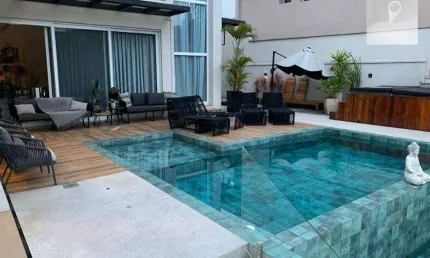 Casa com 5 dormitórios, 480 m² - venda por r$ 6.000.000,00 ou aluguel por r$ 28.968,00/mês - campos do conde (alphaville) - santana de parnaíba/sp