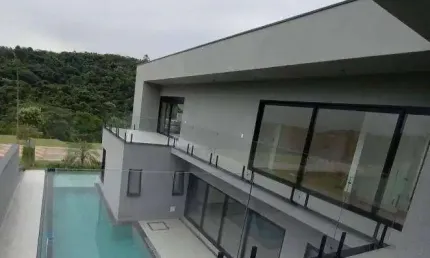 Casa nova com 5 suítes à venda, 461 m² por r$ 6.500.000 - gênesis 2 - santana de parnaíba/sp