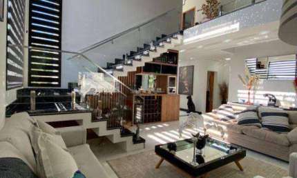 Casa Mobiliada em Alphaville com 5 suítes à venda, 530 m² por R$ 5.300.000 - Gênesis 2 - Alphaville-SP