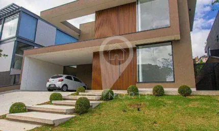 Casa nova, térrea, com 4 suítes à venda, 320 m² por r$ 4.150.000 - gênesis 2 - alphaville-sp