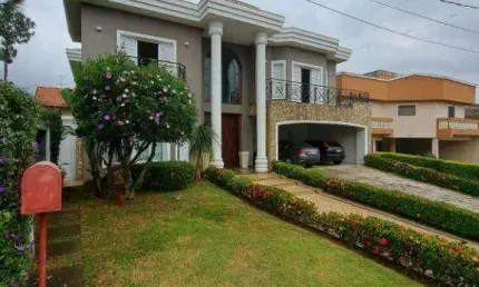 Casa em Alphaville Mobiliada com 4 dormitórios para alugar, 400 m² - - Santana de Parnaíba/SP