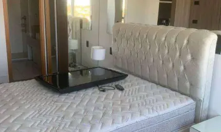 Apartamento mobiliado com 1 dormitório à venda, 45 m² por r$ 560.000 - alphaville - santana de parnaíba/sp