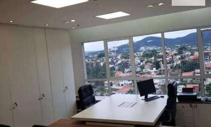 Sala Mobiliada para alugar, 53 m² por R$ 3.500/mês - Alphaville Conde II - Barueri/SP