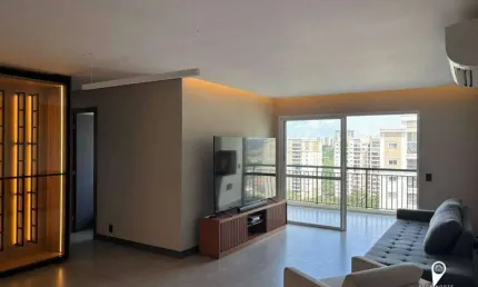 Apartamento com 3 dormitórios à venda, 110 m² por r$ 1.600.000 - alphaville - santana de parnaíba/sp
