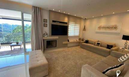 Apartamento Mobiliado com 3 suítes, 4 vagas para alugar, 201 m²  - Alphaville - SP