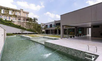 Mansão cinematográfica à venda, 1305 m² por r$ 48.000.000 - tamboré 1 - barueri/sp