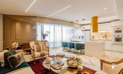 Apartamento triplex mobiliado com 3 dormitórios à venda, 170 m² por r$ 2.700.000 - empresarial 18 do forte - barueri/sp