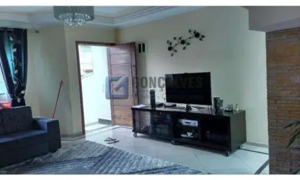 Casa com 4 quartos à venda na arauas, r, parque jaçatuba, santo andré, 243 m2 por r$ 1.200.000