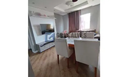 Apartamento com 2 quartos à venda na sao paulo, r, taboão, são bernardo do campo, 60 m2 por r$ 330.000