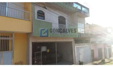 Casa com 5 quartos à venda na dom pedro ii, r, vila noêmia, mauá, 350 m2 por r$ 480.000
