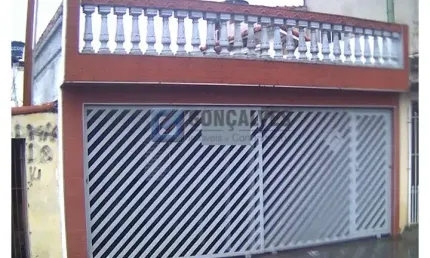 Casa com 4 quartos à venda na miguel calmon, r, vila guarani, santo andré por r$ 480.000