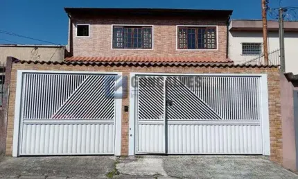 Lindo sobrado estilo colonial em santo andré jd. stela