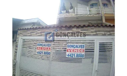 Casa com 4 quartos à venda na corrientes, r, parque novo oratório, santo andré, 204 m2 por r$ 850.000