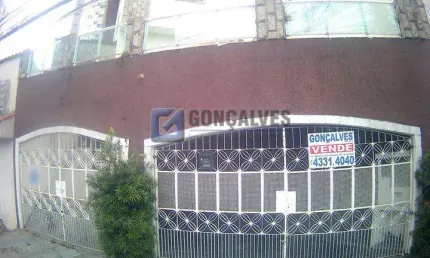 Casa com 3 quartos à venda na xingu, r, vila valparaíso, santo andré, 278 m2 por r$ 850.000