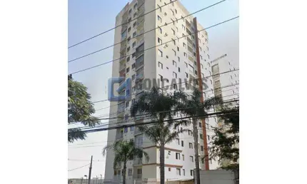 Apartamento com 3 quartos à venda na giovanni battista pirelli, r, vila homero thon, santo andré, 58 m2 por r$ 362.000