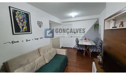 Apartamento com 1 quarto à venda na vinte e quatro de fevereiro, r, jardim olavo bilac, são bernardo do campo, 42 m2 por r$ 380.000
