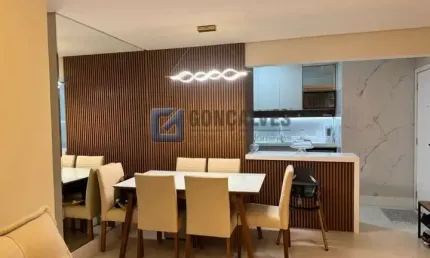 Apartamento á venda com 3 quartos, sendo 2 suítes na Vila Lusitânia em São Bernardo do Campo