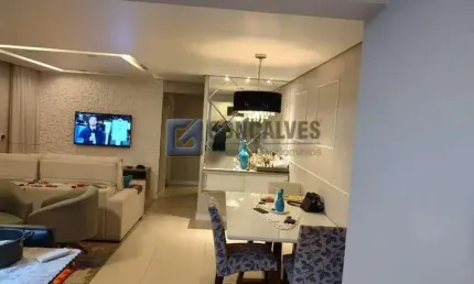 Apartamento com 2 quartos à venda no jardim pedroso em mauá/sp.