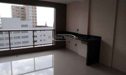 Apartamento com 3 quartos , 2 vagas - lazer - 1 quadra da Praia do Embaré em Santos / SP