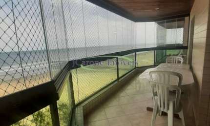 Apartamento Vista Mar andar Alto - mobiliado em excelente localização no bairro Aviação em Praia Grande / SP