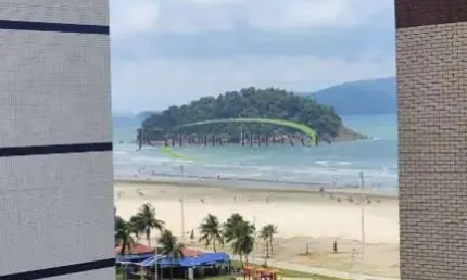 Venda de apartamento Reformado com Vista Mar na Praia do Itararé em São Vicent/ SP