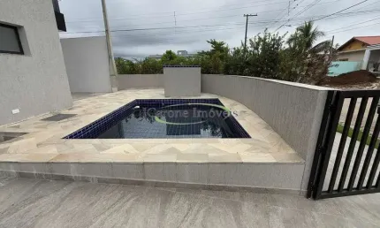 Casa sobrado a venda com 4 suítes e piscina no Condomínio Morada da Praia em Boracéia, Bertioga / SP