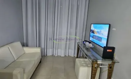 Venda Apartamento Loft Santos SP - Jose Carone com serviço de quarto diário e lavanderia ótimo para locação temporária, fica no Gonzaga.
