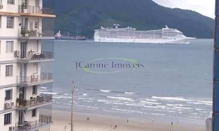 Apartamento Vista Mar Jose Carone Imoveis - Mobiliado e reformado a poucos metros da Praia do Boqueirão em Santos,SP