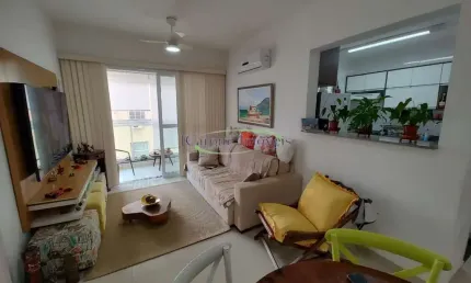 Apartamento a venda com 2 suítes e lazer completo a 1 quadra da praia do embaré em santos / sp
