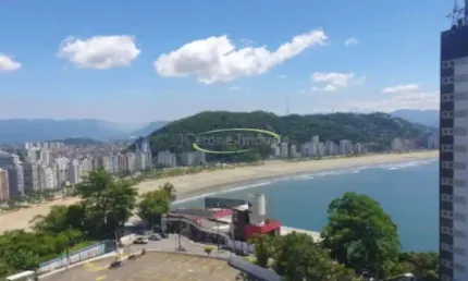 Salaliving a venda Mobiliada com Linda Vista Mar na ILha Porchat em São Vicente / SP