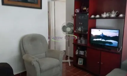 Apartamento com 2 quartos na Praia da Aparecida em Santos