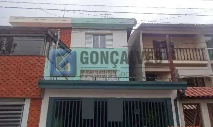 Casa com 3 quartos à venda na herculano de freitas, r, jardim utinga, santo andré por r$ 400.000