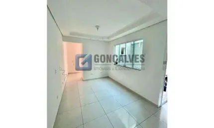 Apartamento com 2 quartos para alugar na alberto magno, r, jardim ana maria, santo andré, 55 m2 por r$ 2.200