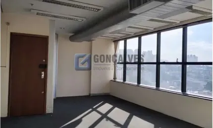 Sala comercial com 5 salas para alugar na marechal deodoro, r, centro, são bernardo do campo, 150 m2 por r$ 2.500