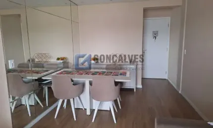 Apartamento com 2 quartos para alugar na dos americanos, r, baeta neves, são bernardo do campo, 60 m2 por r$ 2.500
