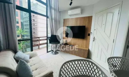 Flat com 1 dormitório para alugar, 40 m² por R$ 5.182,00/mês - Itaim Bibi - São Paulo/SP