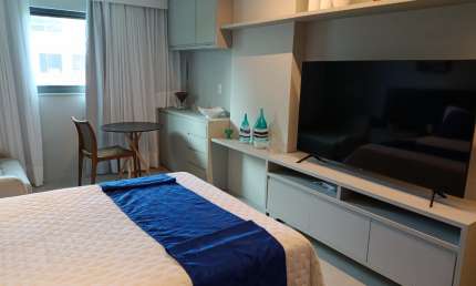 Apartamento com 1 quarto à venda na Avenida Octávio Mangabeira, Pituba, Salvador
