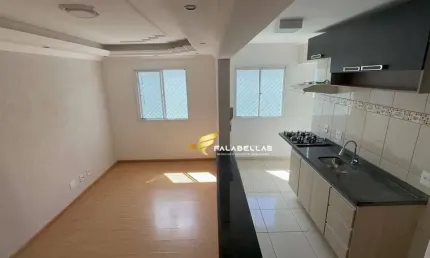Apartamento com 2 dormitórios à venda, 54 m² por r$ 275.000 - distrito industrial - jundiaí/sp