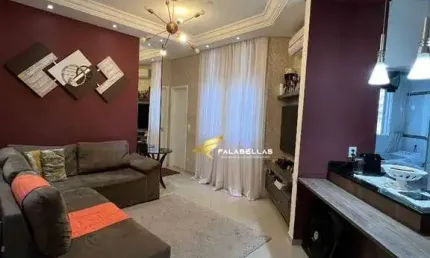Apartamento com 2 dormitórios à venda, 48 m² por R$ 399.000,00 - Nova Cidade Jardim - Jundiaí/SP