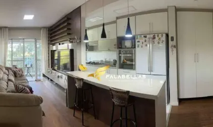 Apartamento com 3 dormitórios à venda, 80 m² por R$ 720.000,00 - Medeiros - Jundiaí/SP