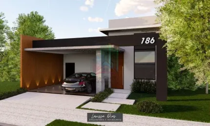 Casa em condomínio fechado com 3 quartos à venda na avenida francisco falvo, 876, residencial samambaia, são carlos, 127 m2 por r$ 890.000