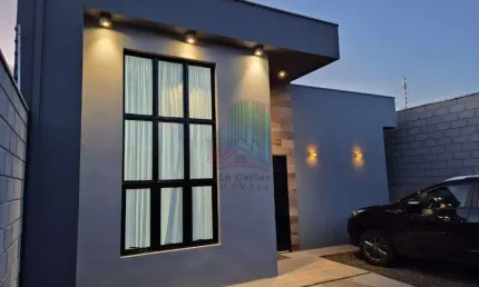 Casa com 3 quartos à venda na Rua Romeu Casale, 45, Jardim de Cresci, São Carlos, 120 m2 por R$ 595.000