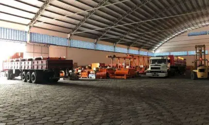 Barracão / Galpão / Depósito à venda no Alemoa, Santos 