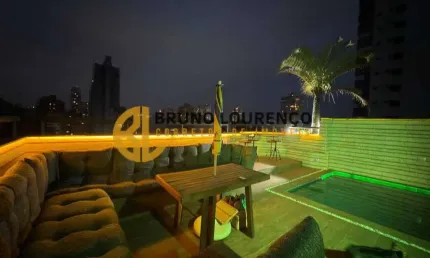Maravilhosa Cobertura na Aparecida Pertinho da Praia