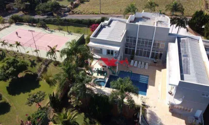 Casa com 5 dormitórios, 950 m² - venda por R$ 6.900.000 ou aluguel por R$ 25.000/mês - Colinas do Mosteiro de Itaici - Indaiatuba/SP