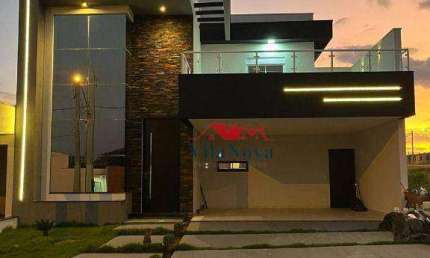 EXCELENTE CASA À VENDA COM 4 SUÍTES, LAVABO, ÁREA GOURMET, PISCINA E 4 VAGAS - COND. EVIDÊNCIAS - INDAIATUBA SP!